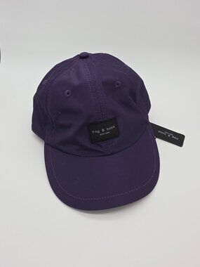 Rag & Bone Addison Baseball Cap Purple NWT
